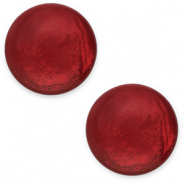 Cabochon Polaris Elements 20 mm classico Jais rosso bordeaux