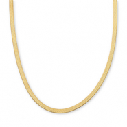 BY31&reg; Collane in acciaio inossidabile catena a serpente oro