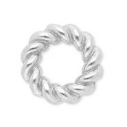 Componenti in acciaio inossidabile anellino chiuso 6mm argento