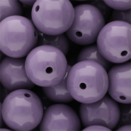 DQ Perline in acrilico 20 mm lucido Purple haze 18-3718 TCX