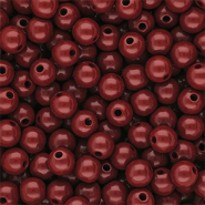 DQ Perline in acrilico 10 mm lucido Salsa red 18-1657 TCX