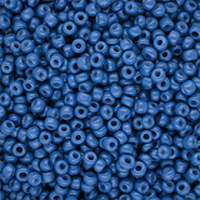 Perline di vetro rocailles 8/0 (3mm) blu