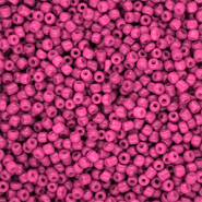 Perline di vetro rocailles 12/0 (2mm) rosa hot