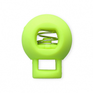 Componenti colorati chiusura stopper per cordoncino palla verde neon