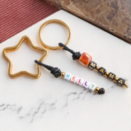 Set di ispirazione Gioielli e accessori con perline alfabeto in acrilico e perline in ceramica