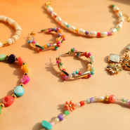 Set di ispirazione Idee per bracciali e orecchini con perline di conchiglia