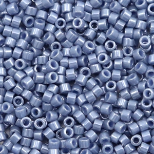 Perline Miyuki Delica 11/0 Opaque luster blueberry blue DB-267