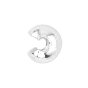 Beadalon coprischiaccini 6mm argento