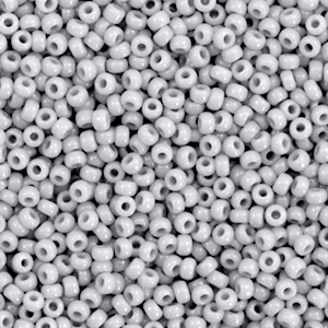 Rocailles Miyuki 11/0 Opaque gray 11-498