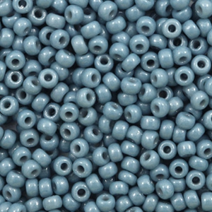 Rocailles Miyuki 8/0 Duracoat opaque bayberry blue 8 - 4482