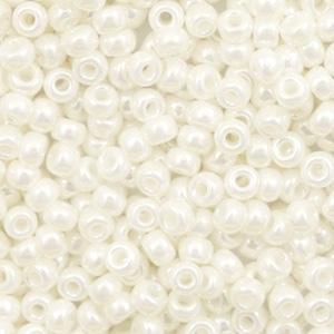 Rocailles Miyuki 8/0 Ceylon ivory pearl 8 - 591