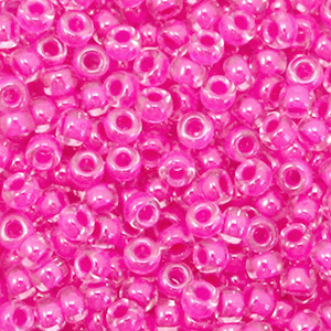 Rocailles Miyuki 8/0 Luminous pink lila 8-4302