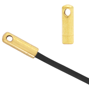 Componenti in acciaio inossidabile terminale &Oslash;1.5mm oro