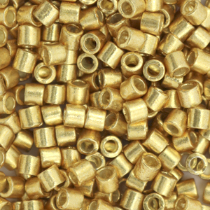 Perline Miyuki Delica 8/0 Duracoat galvanized gold DBL-1832