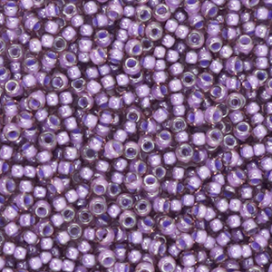 Rocailles Miyuki 11/0 Fancy lined lavender purple 11-2264