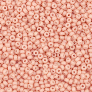 Rocailles Miyuki 11/0 Duracoat opaque tea rose 11-4461