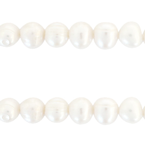 BQ Perle di acqua dolce rotonde 9-10mm bianco naturale