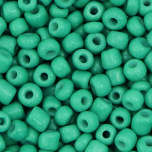 Rocailles Miyuki 6/0 Opaque turquoise green 6-412