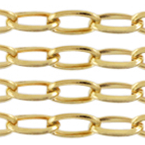 Componenti in acciaio inossidabile catena a rol&ograve; ovale anchor cable links oro