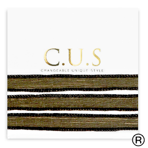 C.U.S&reg; nastro di gioielli scintillante nero