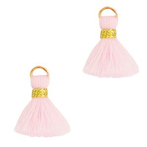Nappine 1.5cm oro-rosa chiaro