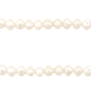 BQ Perle di acqua dolce rotonde 4mm bianco naturale
