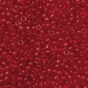 Rocailles Miyuki 11/0 Transparent ruby red 11-141