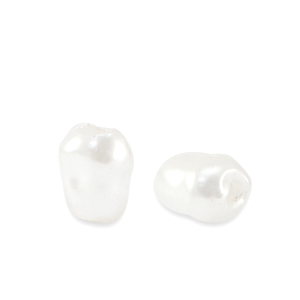 Imitazione di perle d'acqua dolce bianco