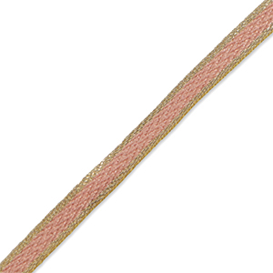 Nastro rosa vintage-oro