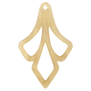 Pendenti in resina beige sabbia