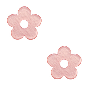 Pendenti Polaris Lucido fiore rosa chiaro