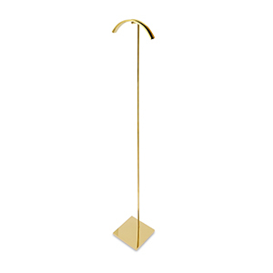 Espositore per bigiotteria per collane oro-nero