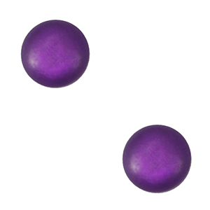 Cabochon Polaris 4mm soft SS16 "Pietra di nascita" shiny Febbraio viola uva
