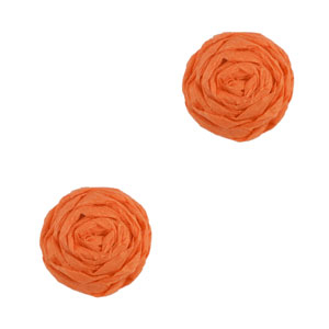 Pendenti in rafia 12mm arancione