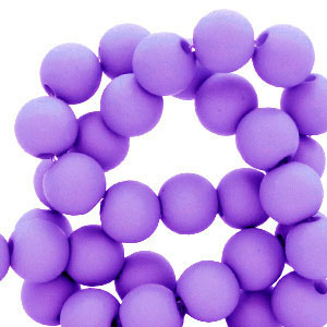 Perline in acrilico 4 mm viola