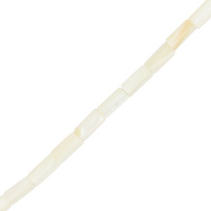 Perline di conchiglia tubo biancastro