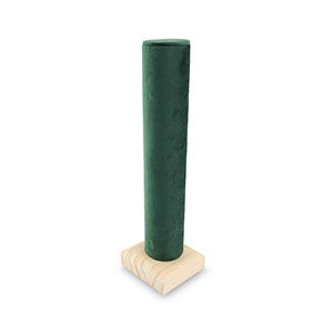 Espositore per bigiotteria per bracciali natural-verde scuro