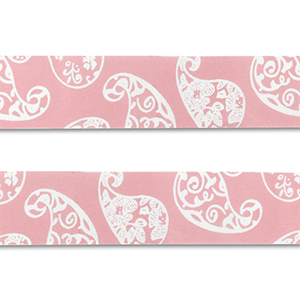 Bandana rosa chiaro-bianco