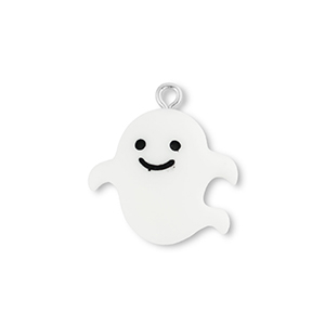 Pendenti in resina fantasma Bianco-nero