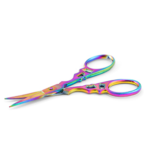 Beadsmith Chroma forbici da lavoro Titanio arcobaleno