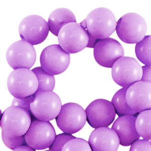 Perline in acrilico 14 mm lucido viola lavanda