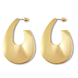 Orecchini alla moda goccia oro
