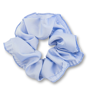 Elastici per capelli setoso blu