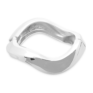 Bracciali metallici argento