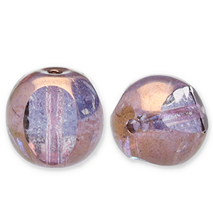 Perline Rep. Ceca FPB tonda 7.5mm light amethyst-bronze