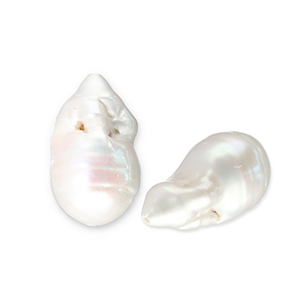 Perle di acqua dolce bianco naturale