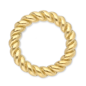 Componenti in acciaio inossidabile anellino chiuso 10mm oro