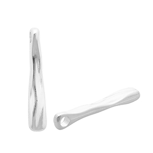 Ciondoli di metallo DQ&reg; barra argento antico (privo di nichel)