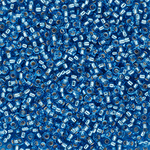 Rocailles Miyuki 15/0 Silver Lined Sapphire 15-0019