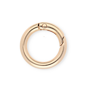 Componenti anello bris&eacute; portachiavi oro rosa chiaro